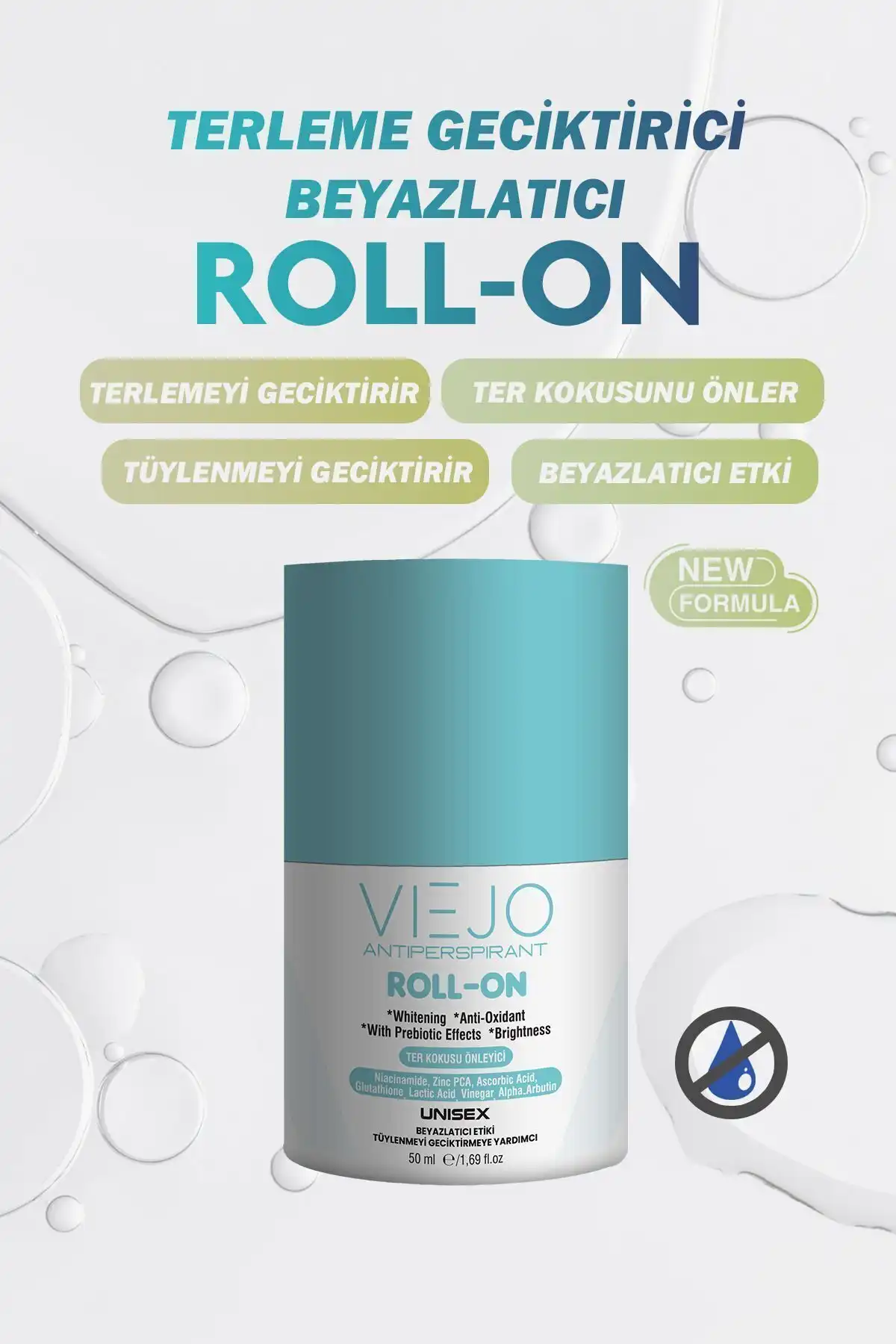 Viejo Koltuk Altı, El, Ayak Terleme Antiperspirant İncelemesi: Etkili Çözüm