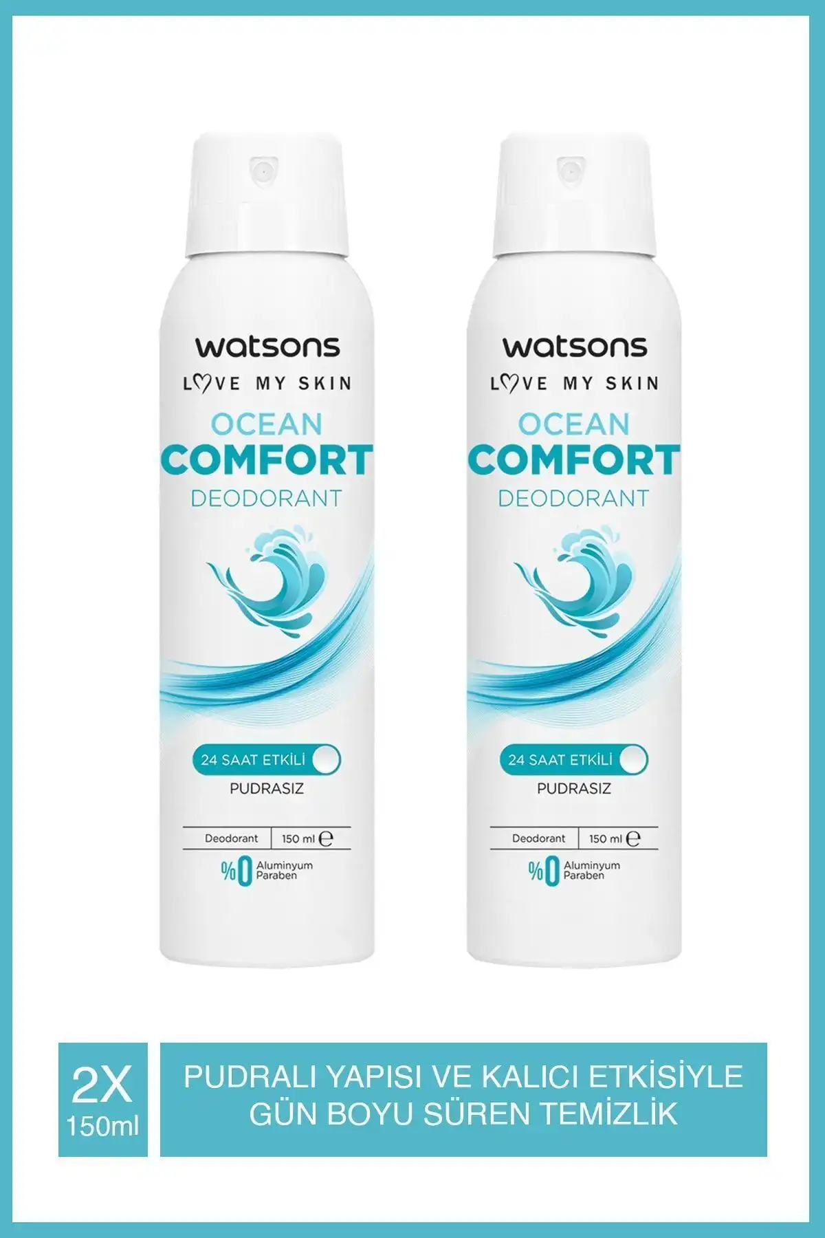 Watsons Ocean Comfort Pudrasız Deodorant Sprey İncelemesi: 24 Saat Kalıcı Ferahlık