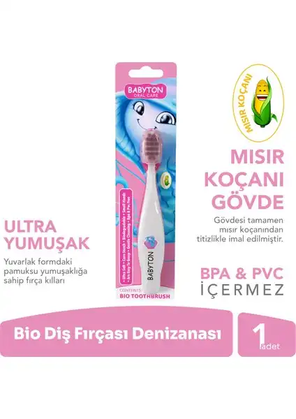 Babyton Bio Diş Fırçası: Organik, Ergonomik ve Doğa Dostu Çözüm