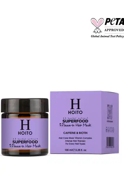 Hoito Superfood Durulanmayan Saç Bakım Maskesi ile Saçlarınızı Besleyin