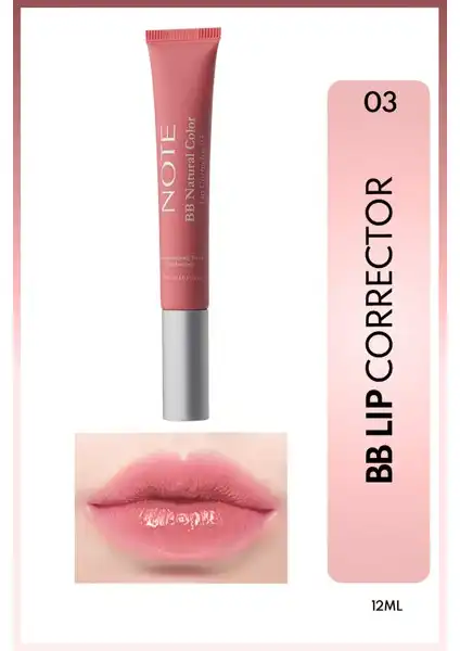 Note BB Lip Corrector: Nemlendirici Dudak Parlatıcısı İncelemesi