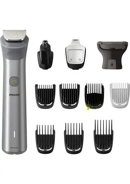 Philips 12'si 1 Arada Erkek Bakım Seti ile Hassas Kişisel Bakım