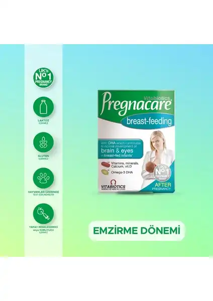 Pregnacare Emzirme Dönemi Vitamini ile Annelere Özel Destek Sağlayın
