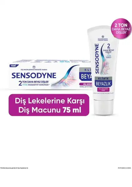Sensodyne Klinik Beyazlık Diş Macunu İncelemesi ve Faydaları