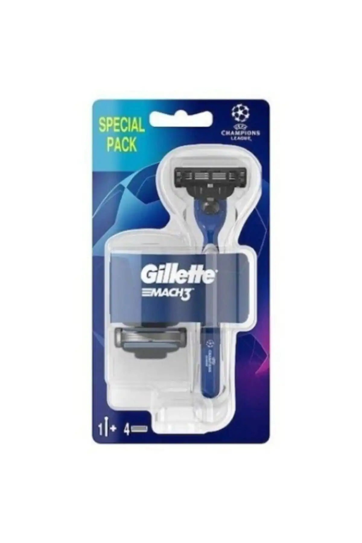 Gillette Mach 3 Champions League 1+4 Tıraş Bıçağı Detaylı İncelemesi