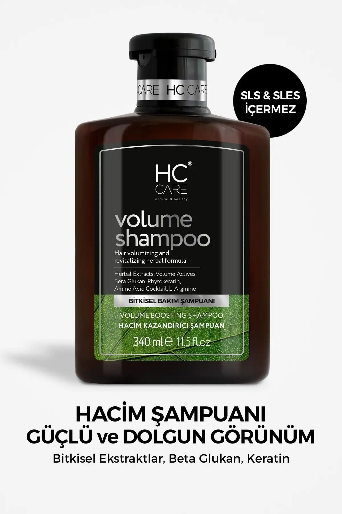 HC Care Hacim Şampuanı: İnce Telli Saçlar için Hacim Artıran Doğal Çözüm