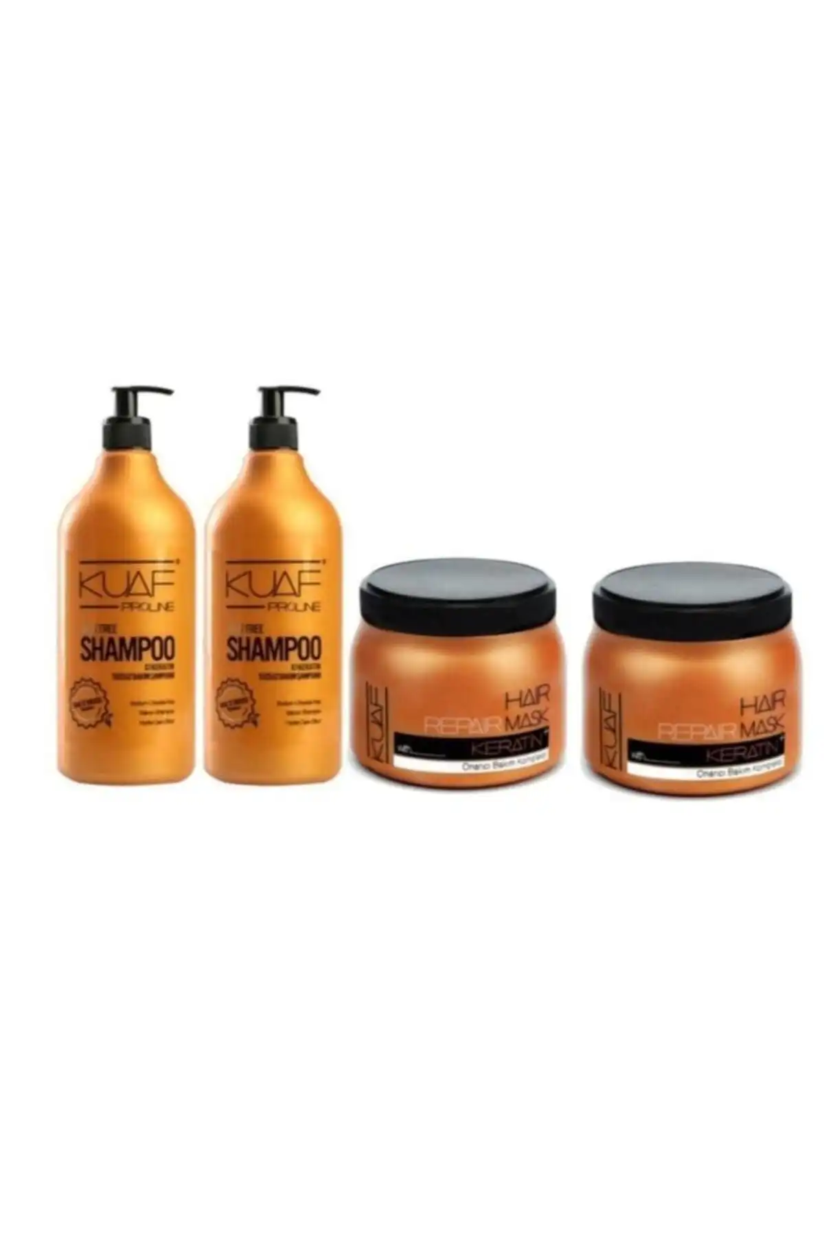 Kuaf Tuzsuz Şampuan ve Keratin Saç Maskesi ile Saç Sağlığınızı Koruyun