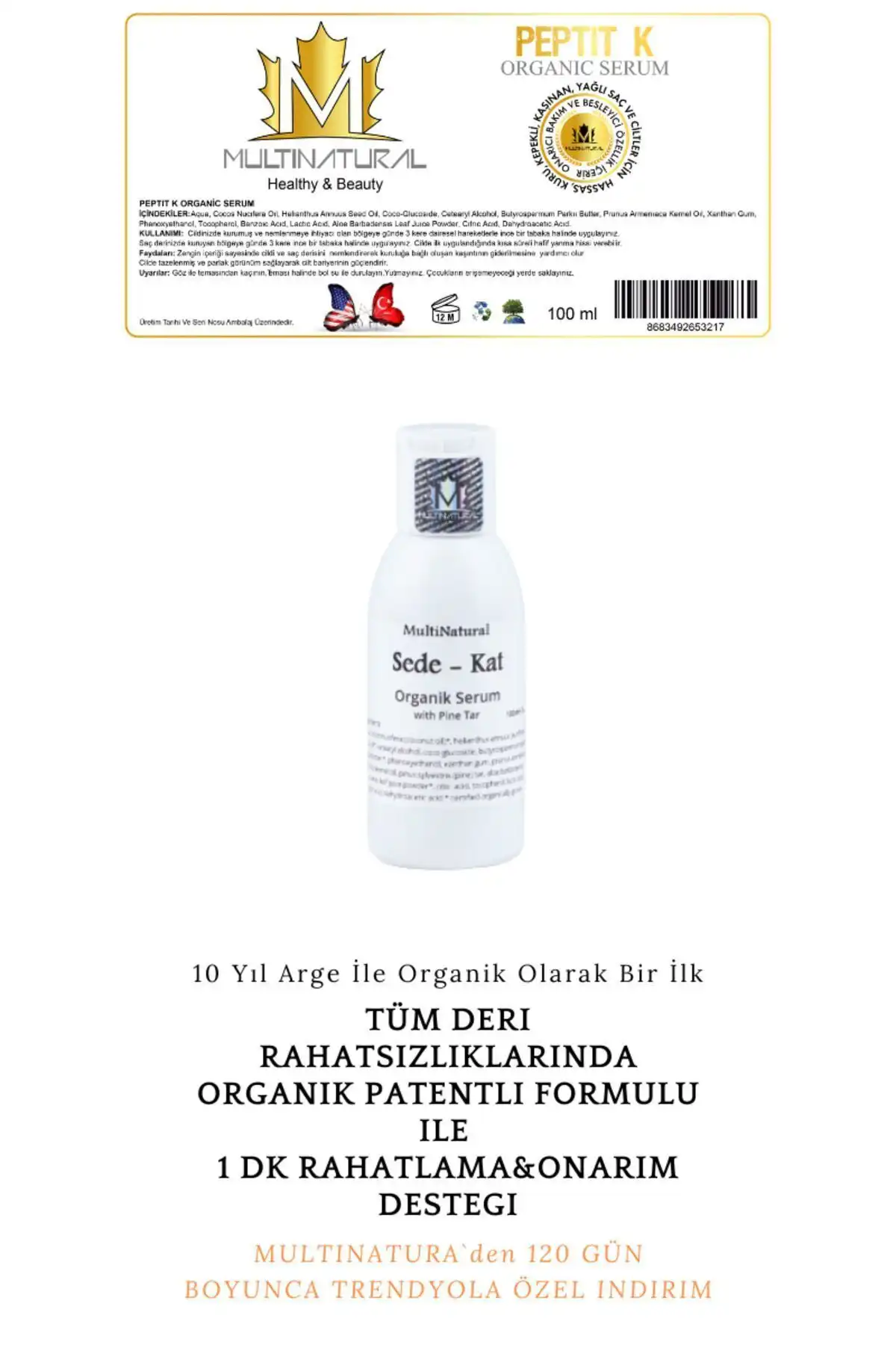 Multinatural Saç & Deri Kepek Kremi: Kepek Ve Kaşıntıya Doğal Çözüm Sunar