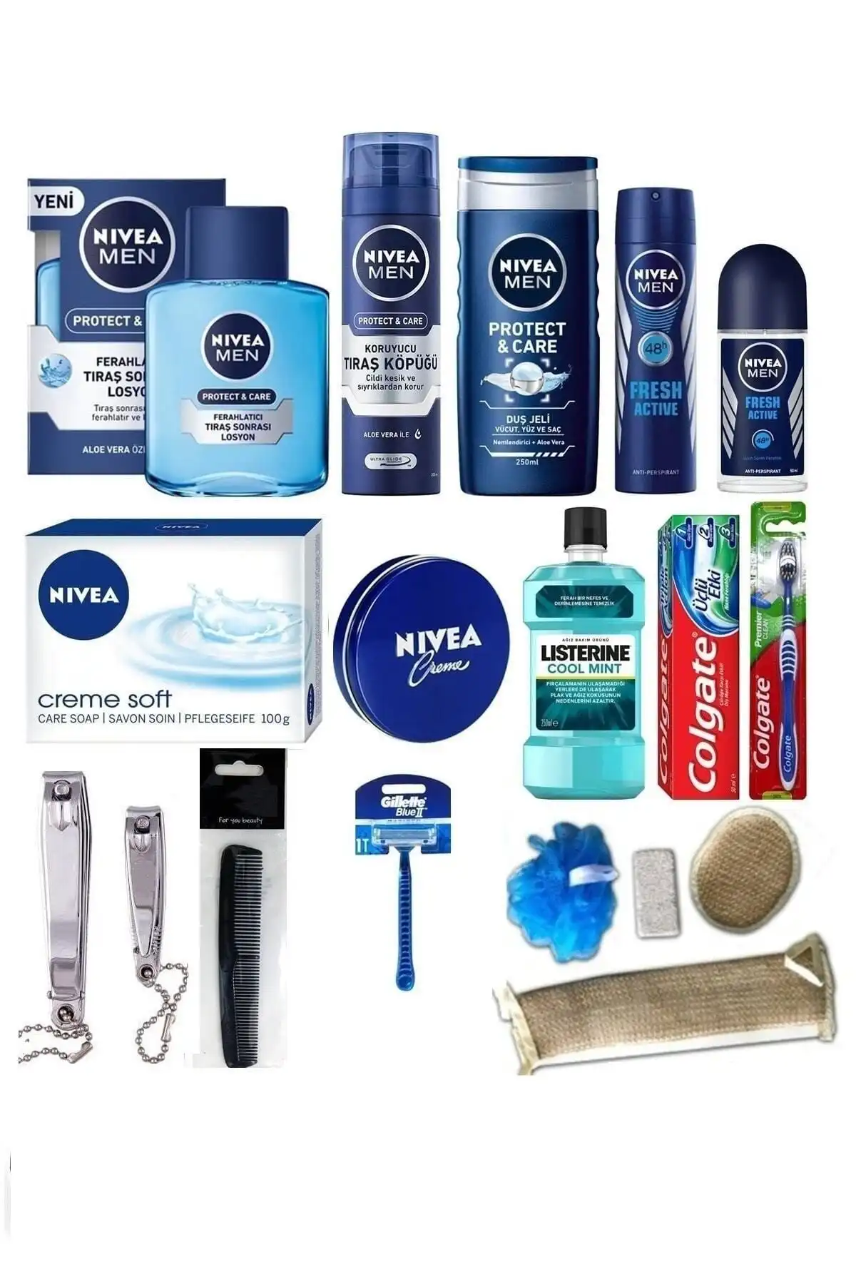 NIVEA Damat Çeyiz Bohça Sandıksız Set – Kapsamlı Kişisel Bakım Çözümleri