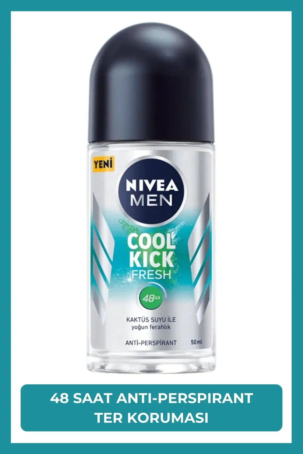 NIVEA MEN Cool Kick Erkek Roll-On Deodorant İncelemesi ve Kullanıcı Yorumları
