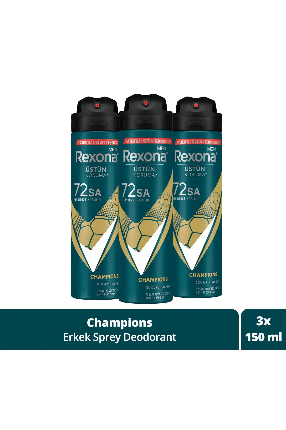 Rexona Men Erkek Sprey Deodorant: Uzun Süreli Koruma ve Tazelik Sağlayan Terleme Önleyici