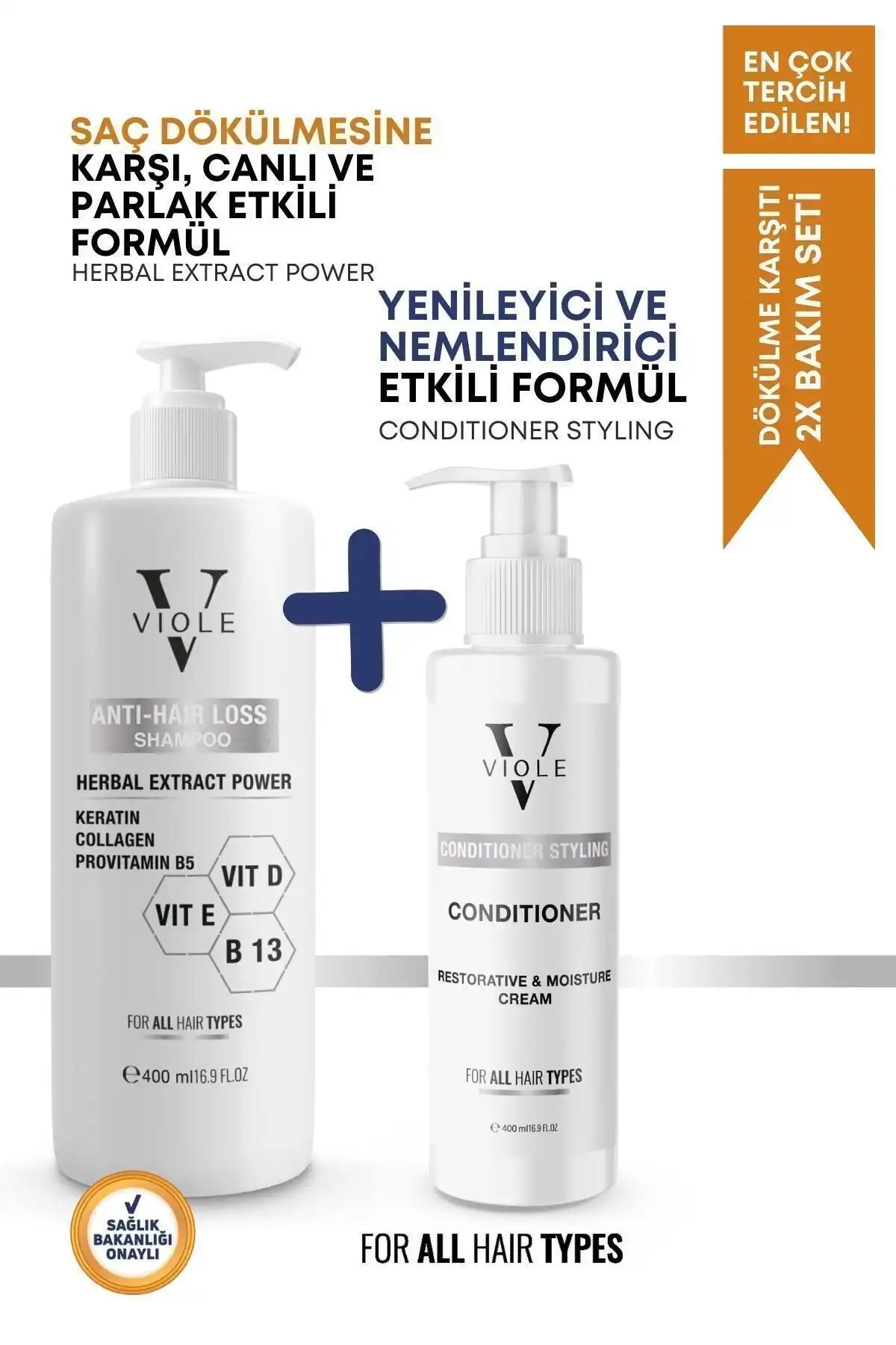 VIOLE Beauties: Doğal Saç Bakımında İnovatif Şampuan ve Krem Seti