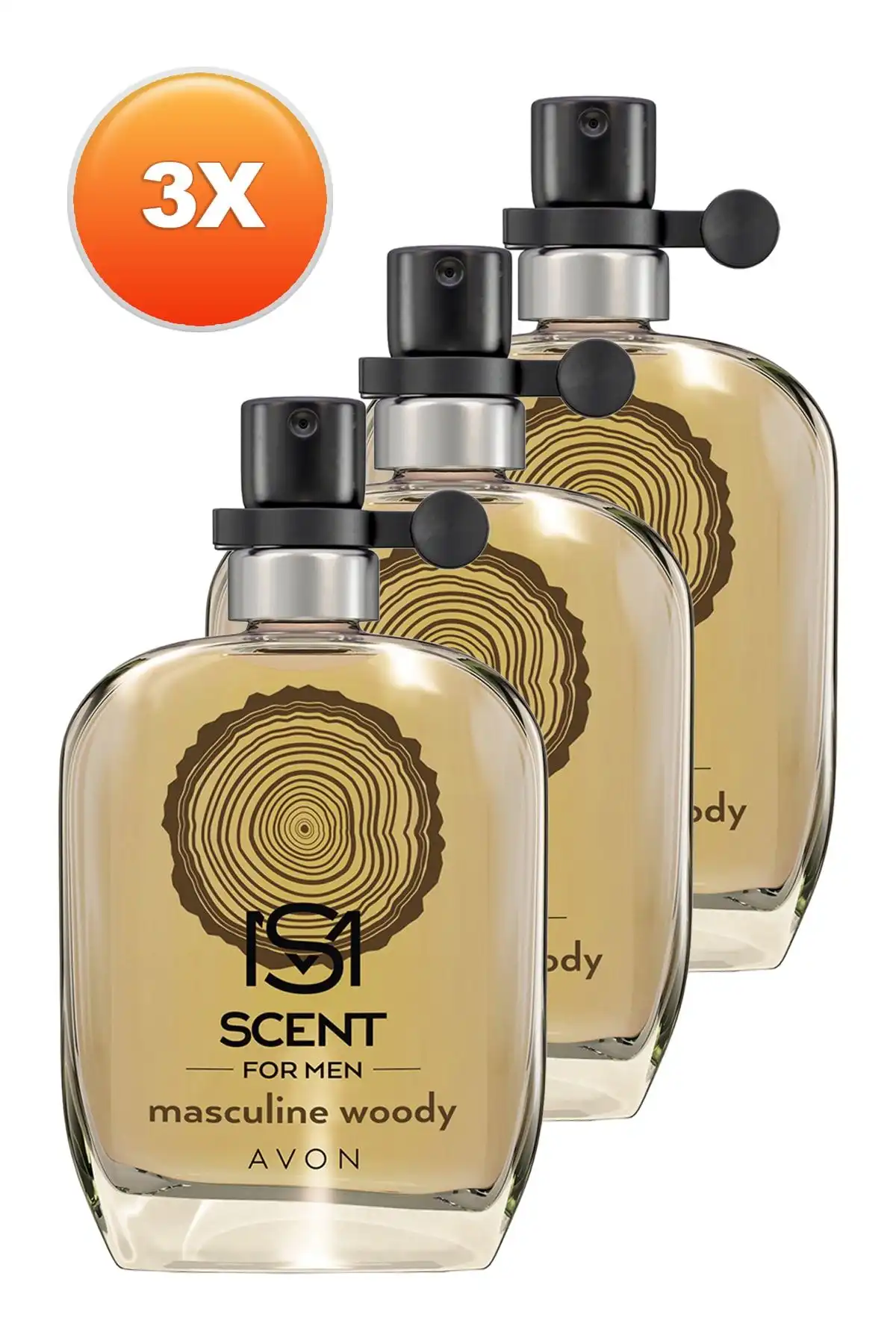 Avon Scent Masculine Woody Erkek Parfüm - Kalıcı, Ferah Ve Şık 30 ml EDT Set