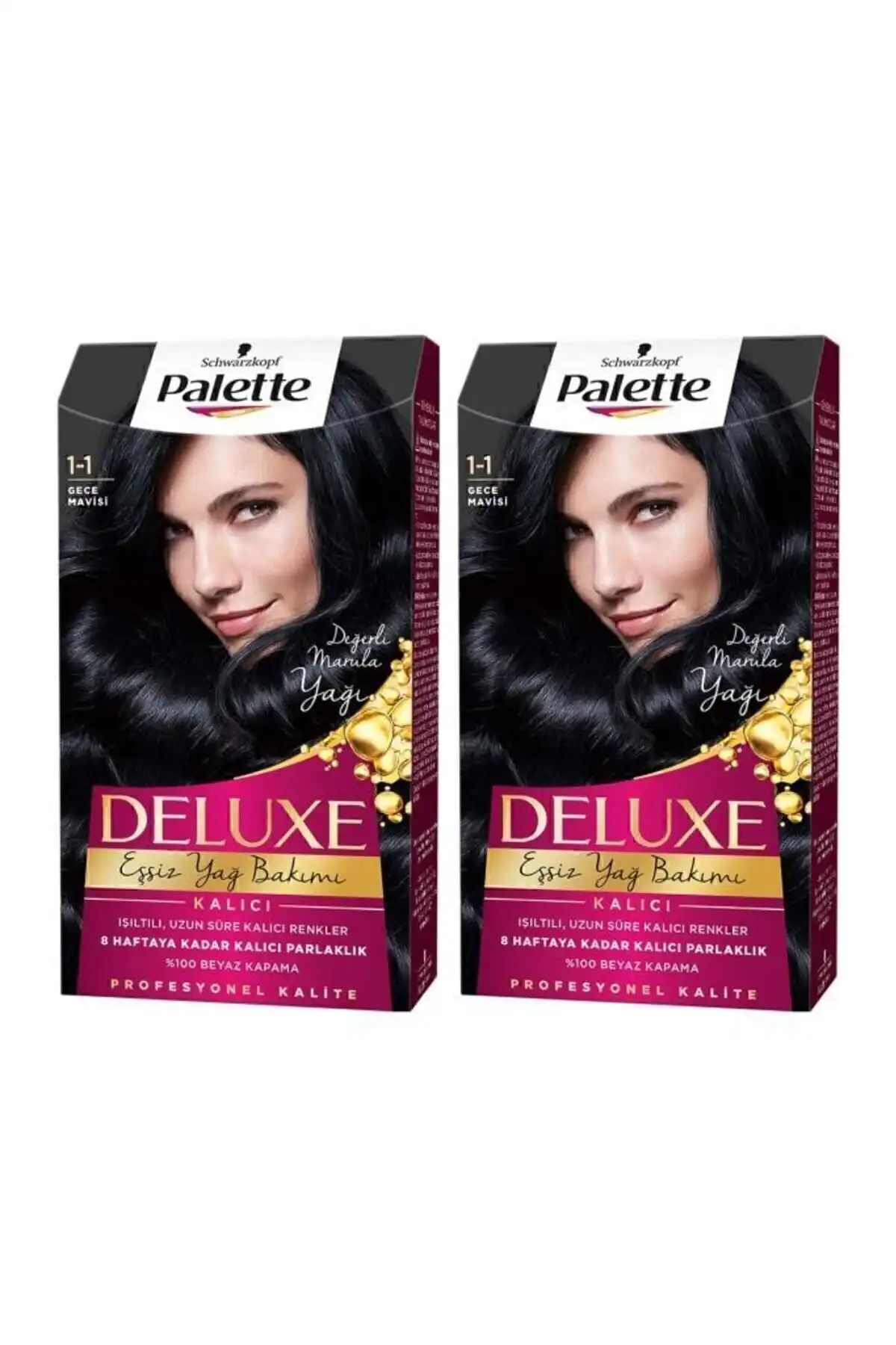 Palette Deluxe Gece Mavisi 1-1: Amonyaksız Saç Boyası İncelemesi ve Kullanım Önerileri