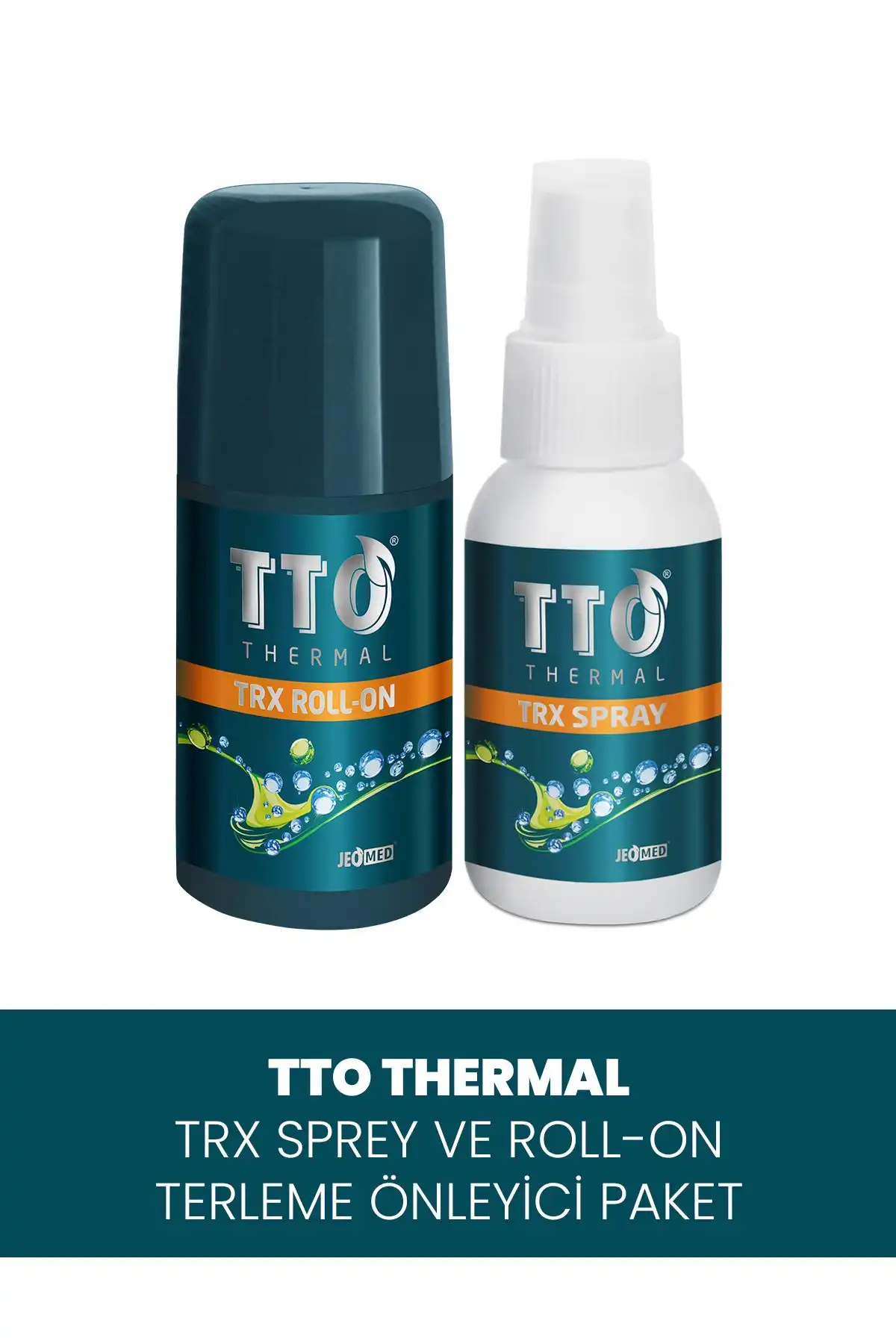 Tto Trx Sprey ve Roll-on: Terlemeyi Önleyici Çay Ağacı Özlü Ürünler