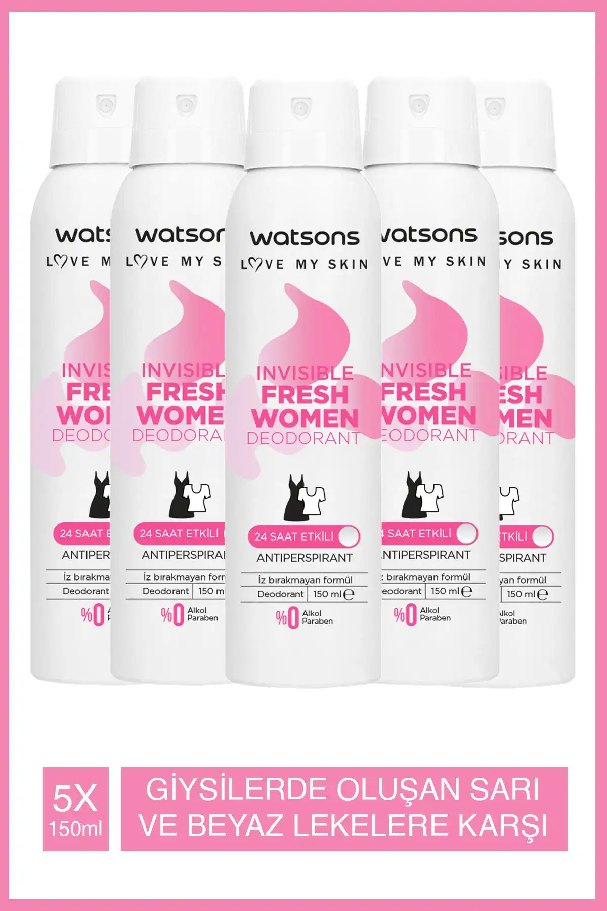 Watsons Invisible Fresh Kadın Deodorantı: İnceleme ve Kullanıcı Yorumları