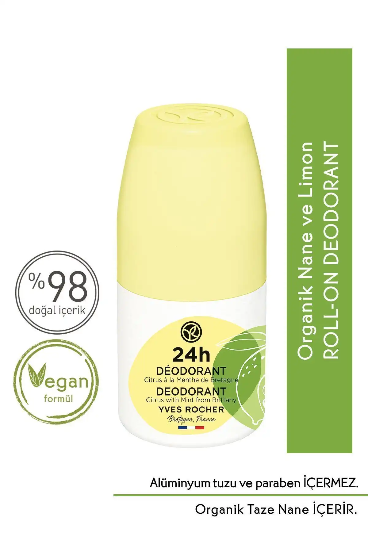 Yves Rocher 24 Saat Etkili Ter Kokusu Önleyici Roll-On Deodorant İncelemesi