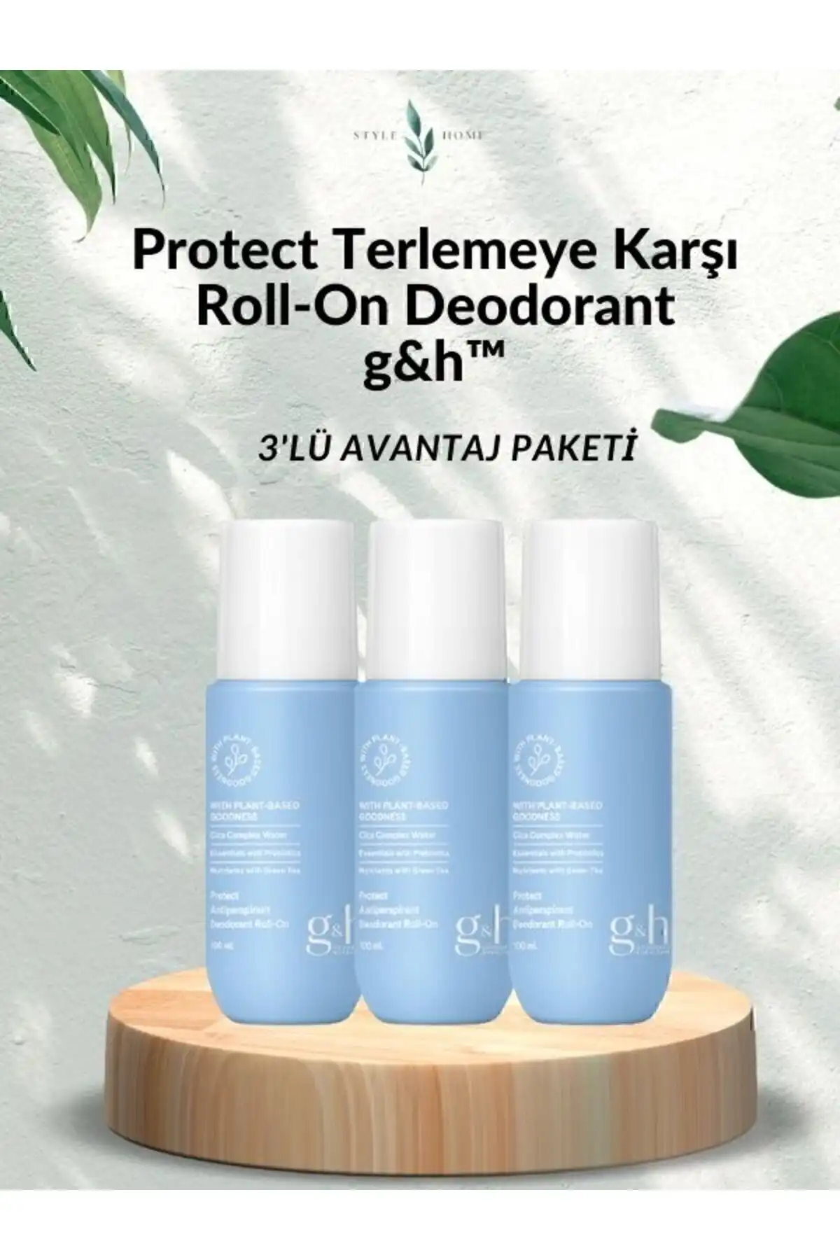 Amway Protect Terlemeye Karşı Roll-On Deodorant g&h™: Etkili Terleme Kontrolü