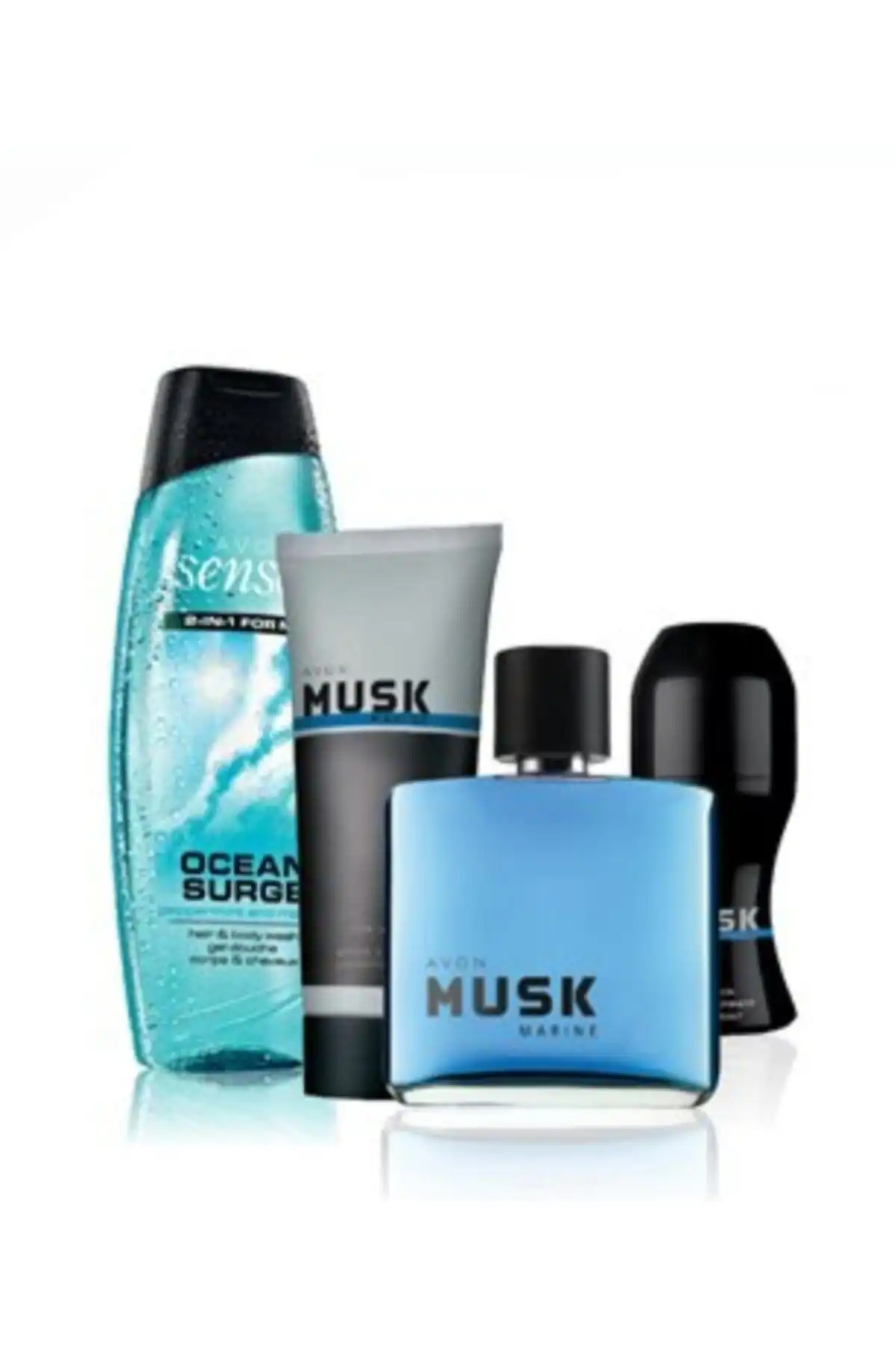 Avon Musk Marine Erkek Parfüm Seti: Ferah ve Kalıcı Koku Deneyimi İçin İdeal Seçim