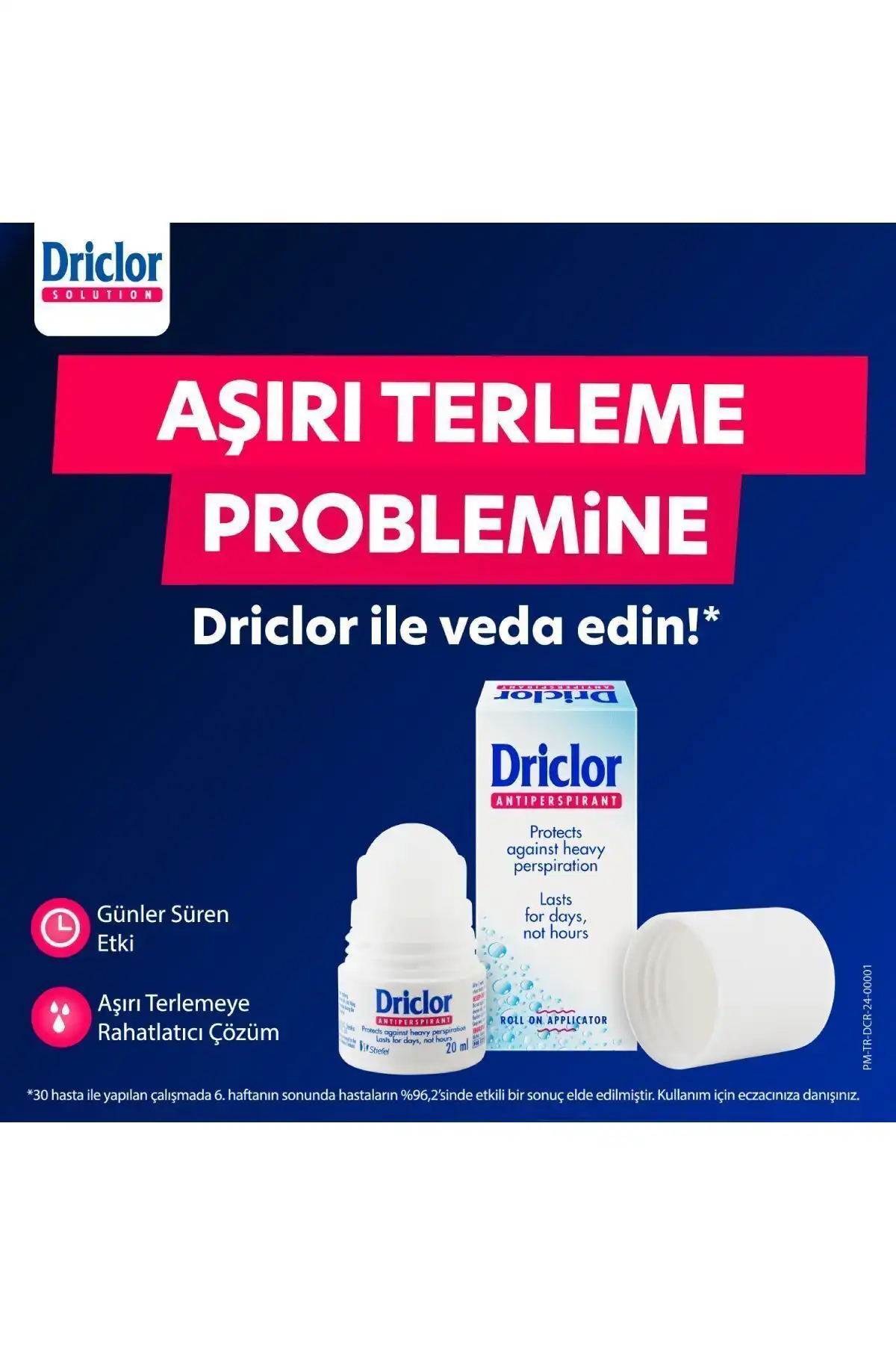 Driclor Aşırı Terleme Önleyici Antiperspirant Roll-on: Etkili Çözüm İncelemesi