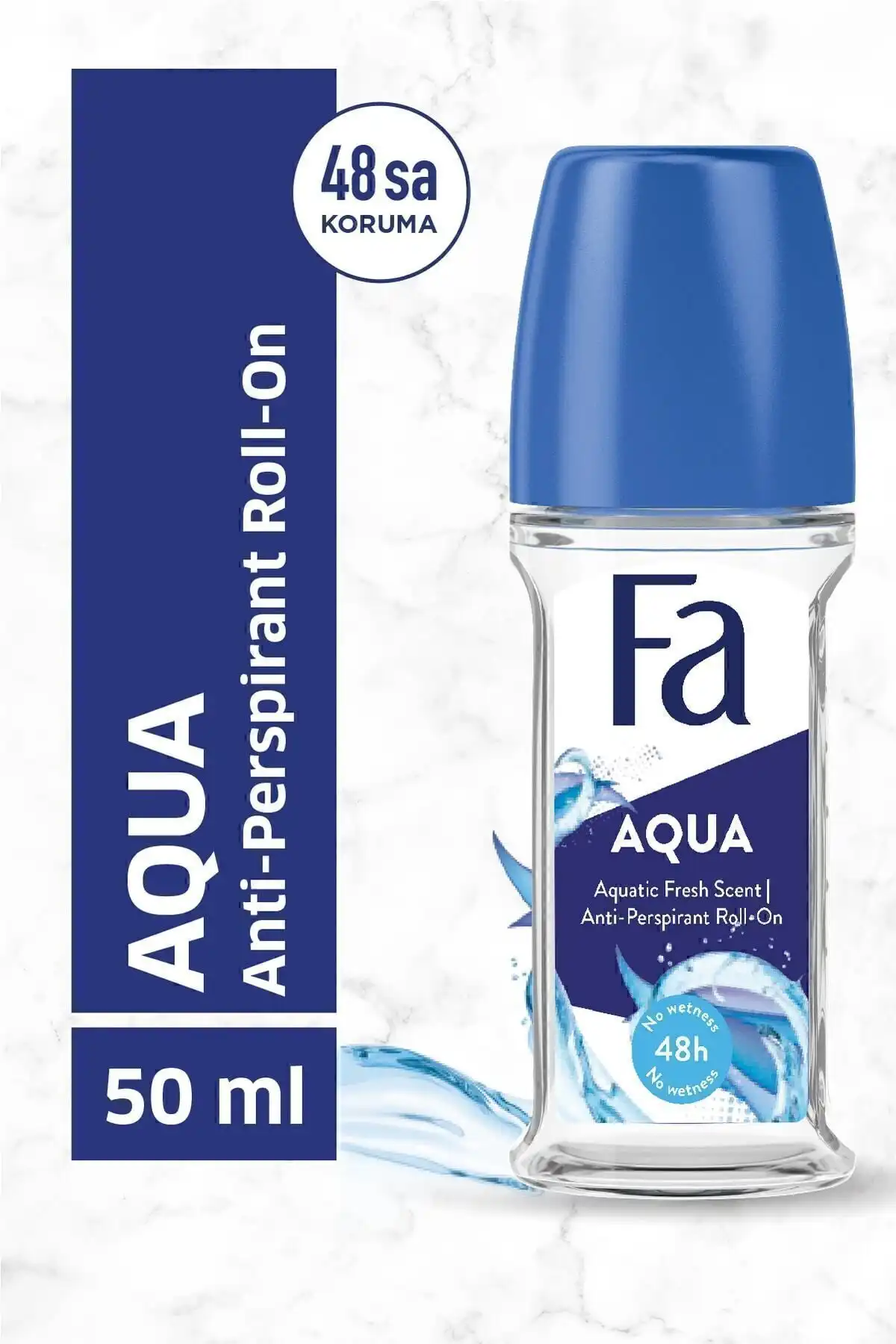 Fa Women Aqua Fresh Deniz Ferahlığı Roll-on ile Tazelik Hissini Keşfedin