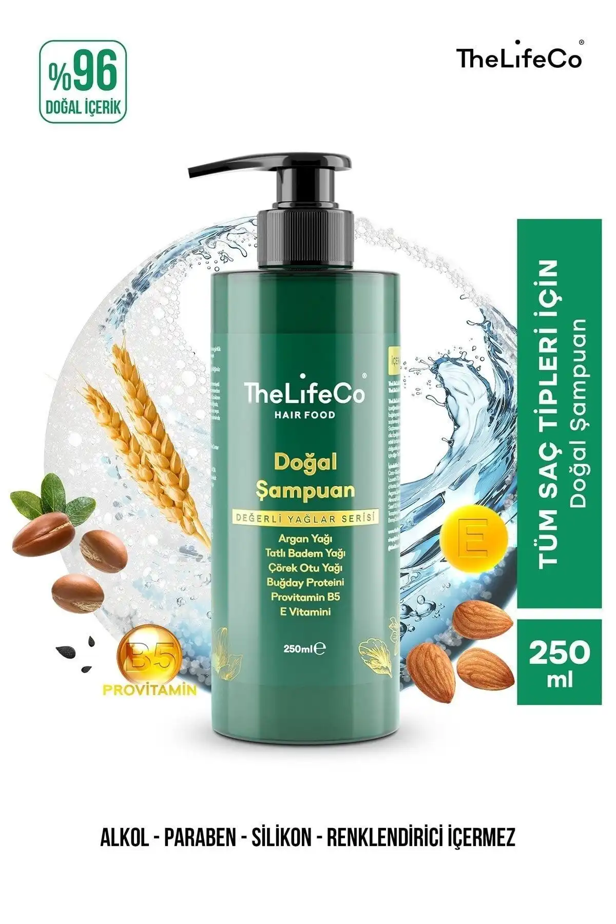 İnceleme: TheLifeCo Hairfood Değerli Yağlar Serisi Doğal Şampuan ile Saç Bakımınızda Devrim Yaratın