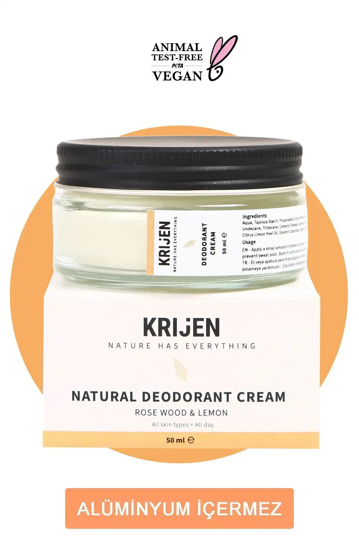 Krijen Gül Ağacı ve Limon Krem Deodorant İncelemesi: Özellikleri ve Kullanım