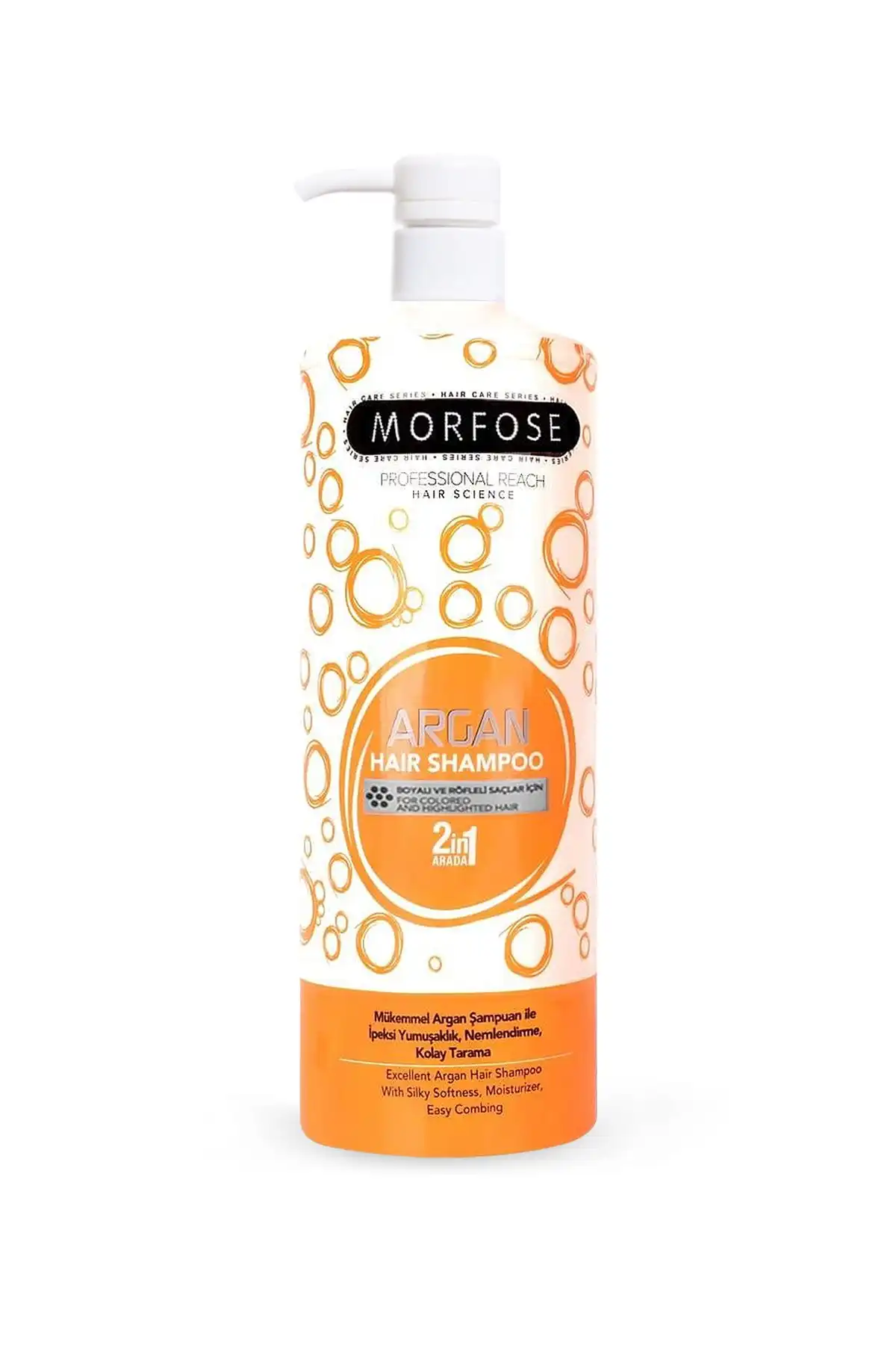 Morfose Argan Yağı İçeren Saç Şampuanı: Boyalı Saçlar İçin Üst Düzey Bakım
