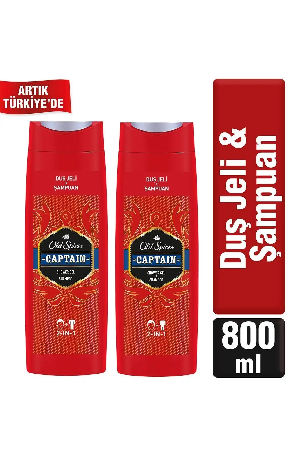 Old Spice Duş Jeli ve Şampuan 400 ml: Erkek Bakımı İçin Pratik Çözüm