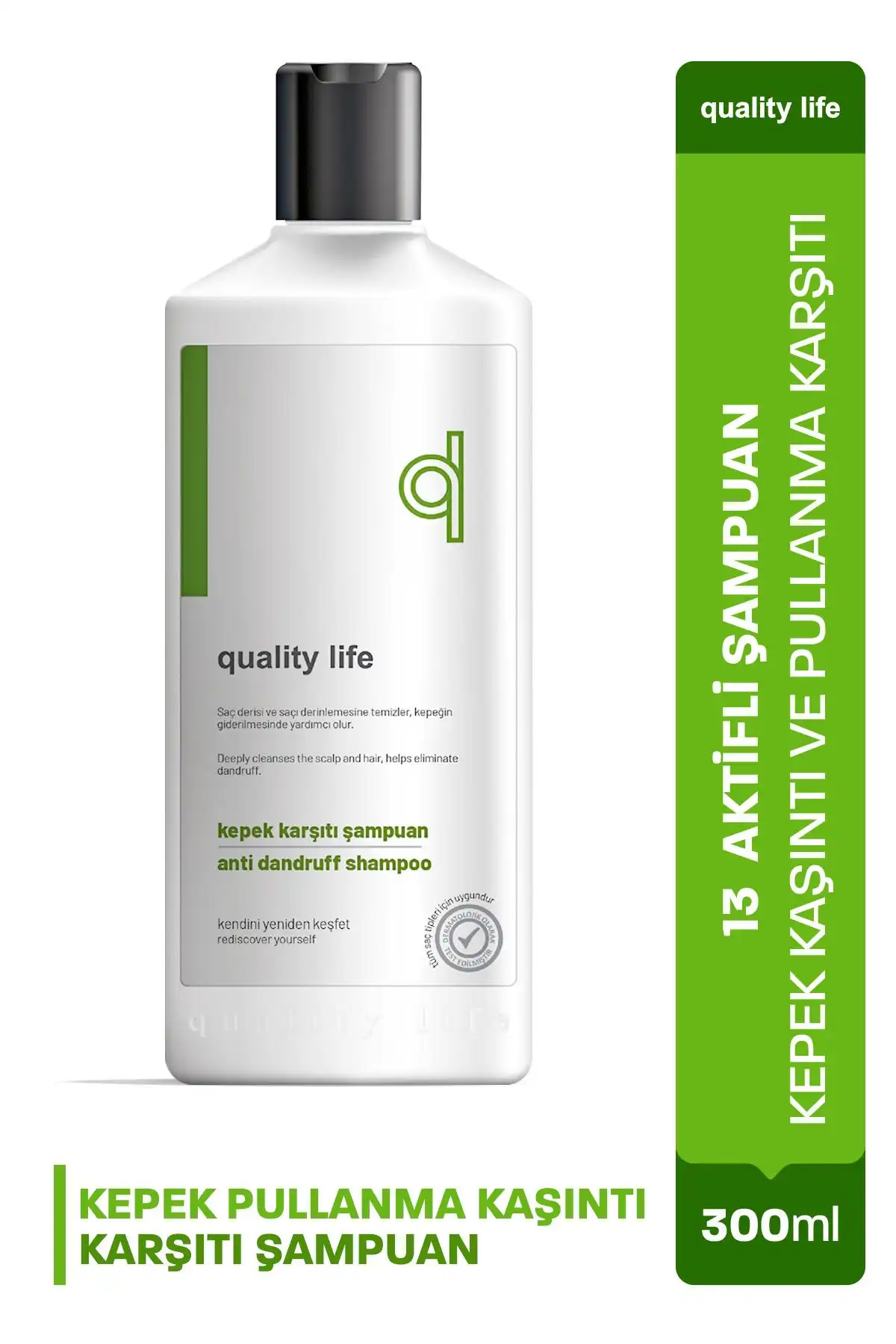 Quality Life QL Kepek Şampuanı: Kepek Sorunlarına Etkili ve Doğal Çözüm