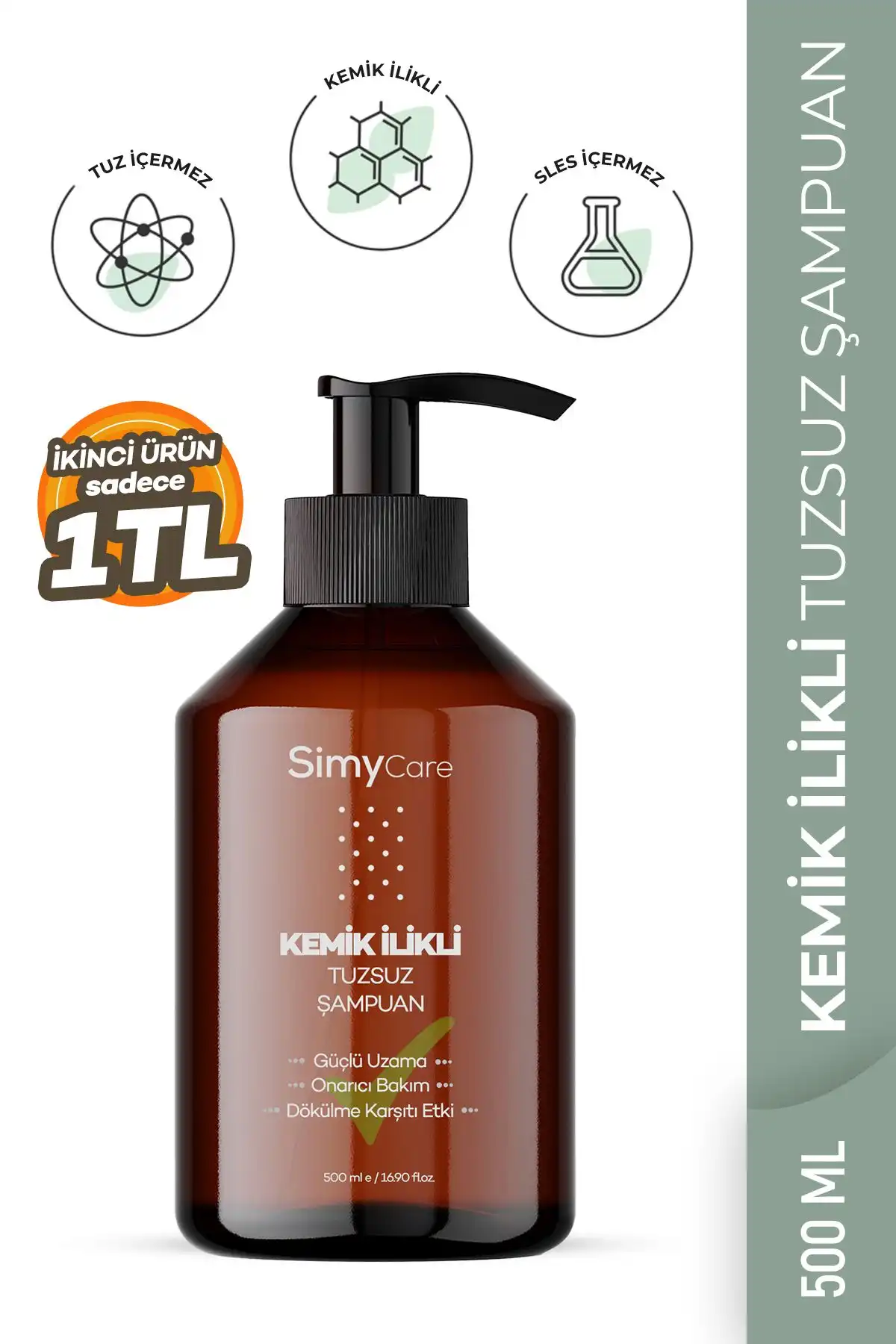 SimyCare Kemik İlikli Tuzsuz Saç Şampuanı: Etkili ve Doğal Saç Bakımı İçin İnceleme