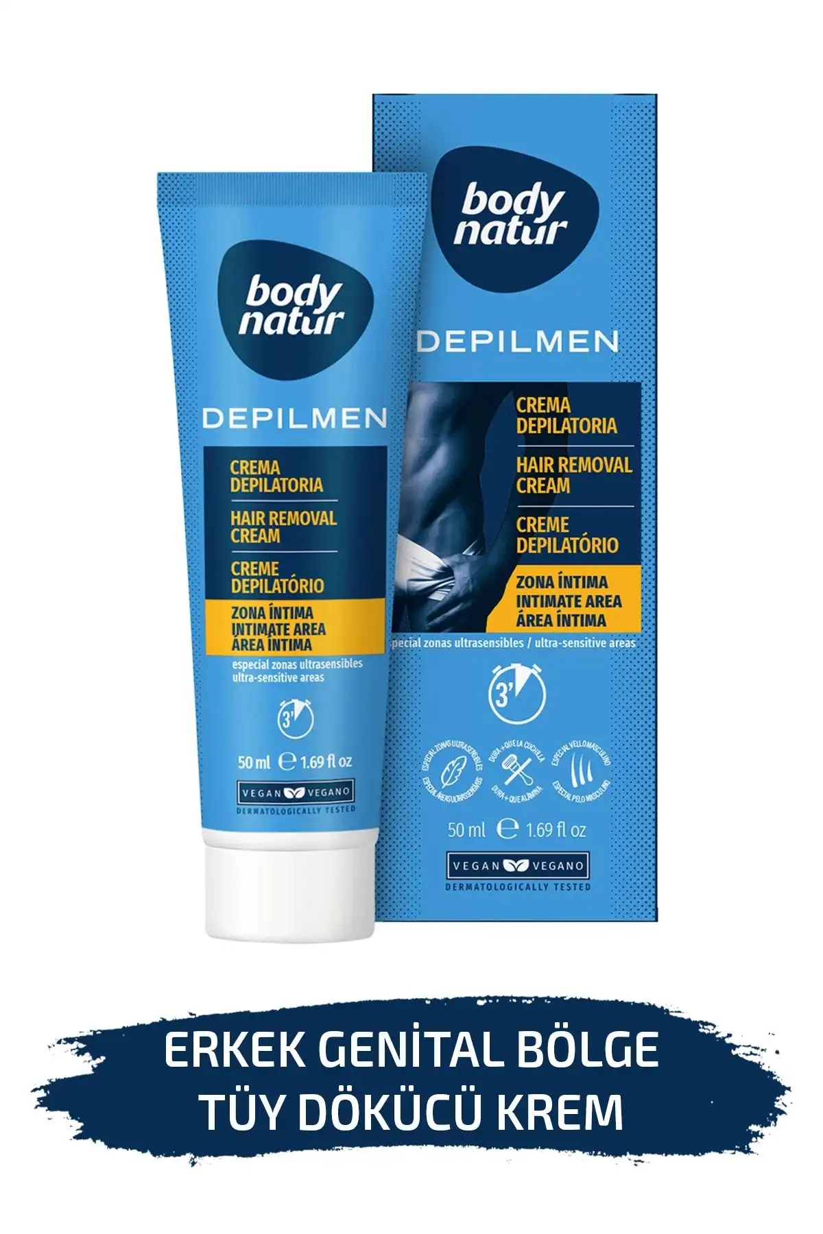 Body Natur Erkekler İçin Genital Bölge Tüy Dökücü Krem İncelemesi ve Kullanım Talimatları