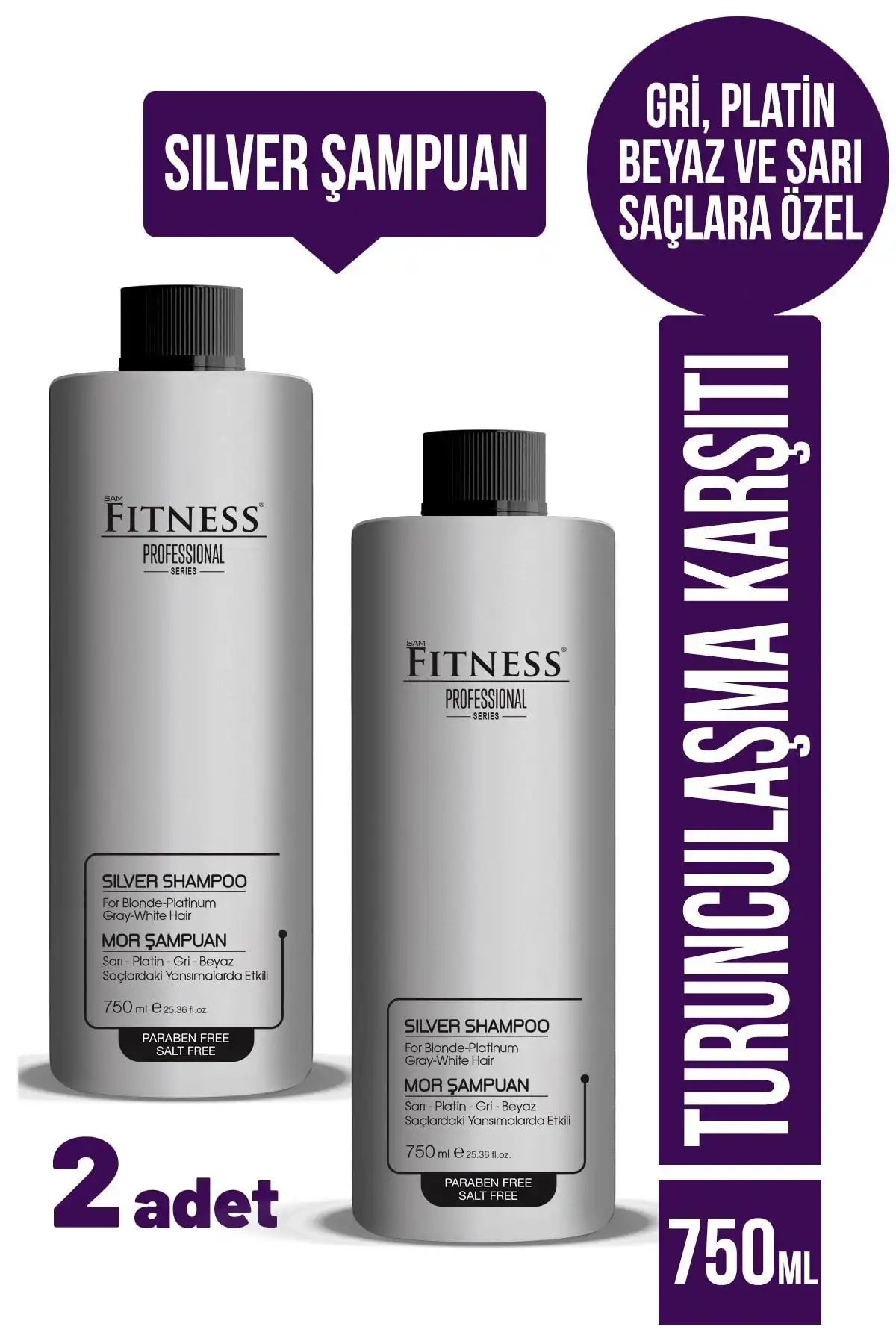 Fitness Professional Silver Mor Şampuan İncelemesi: Saçınızı Canlandıran Etkili Çözüm