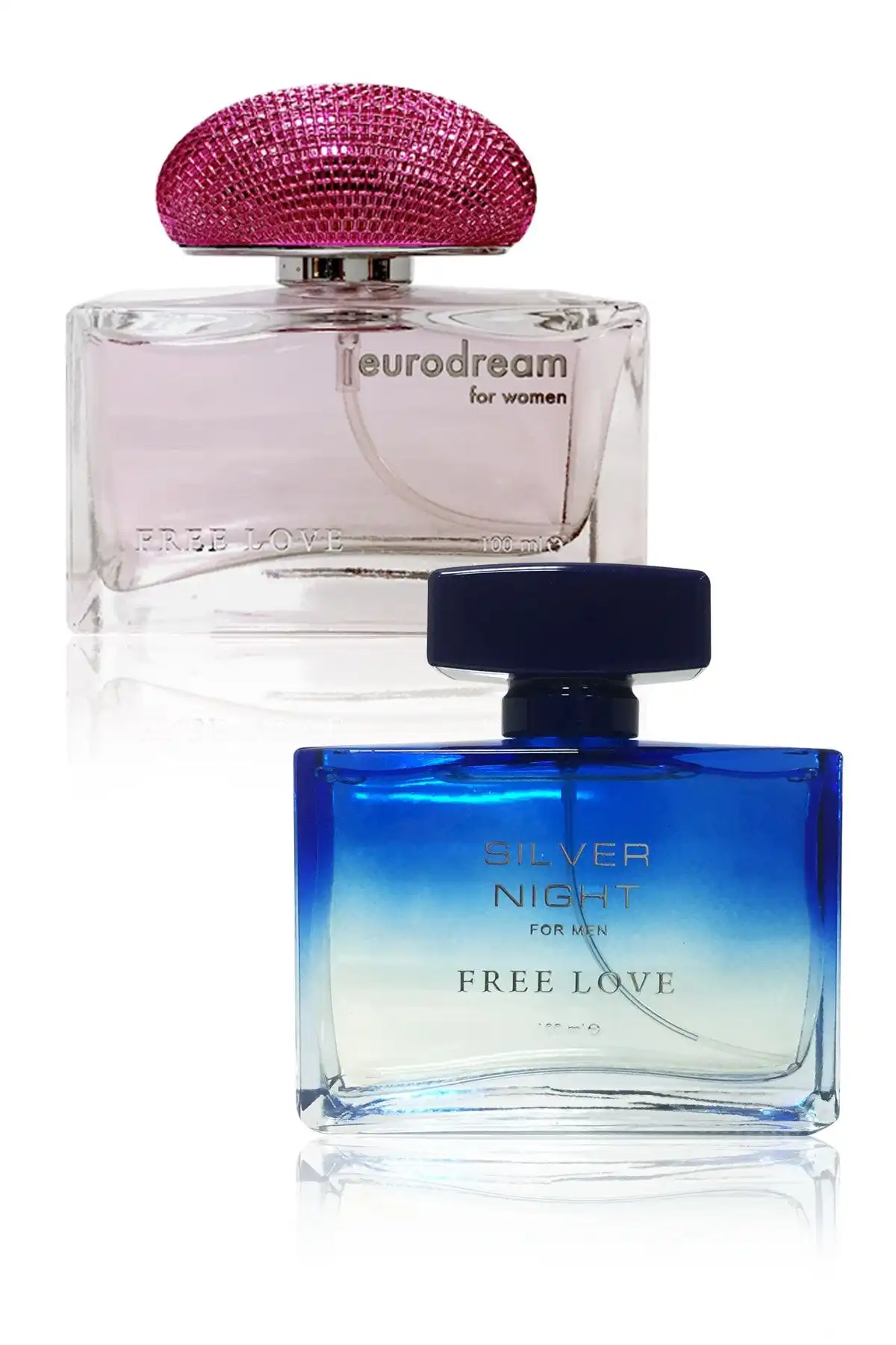 FREE LOVE Eurodream ve Silver Night EDP Parfüm Seti ile Eşsiz Koku Deneyimi