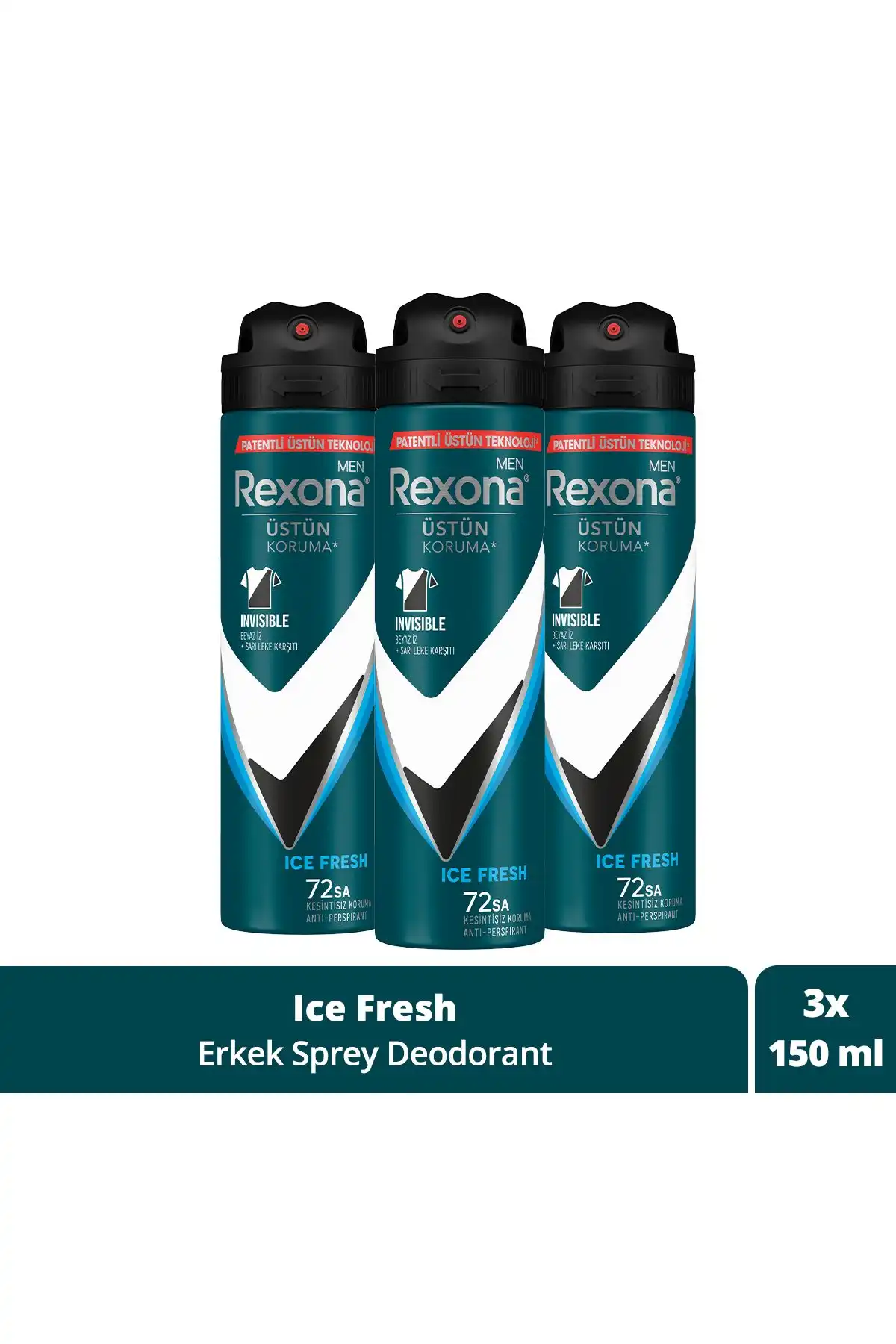 Rexona Men Erkek Sprey Deodorant Invisible Ice Fresh İncelemesi ve Özellikleri