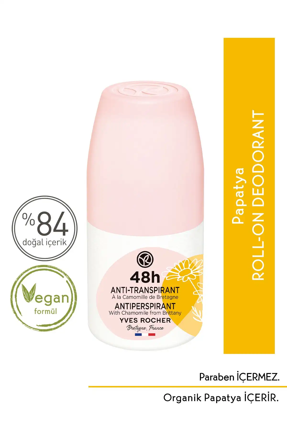 Yves Rocher 48 Saat Etkili Kadın Antiperspirant Roll-On İncelemesi