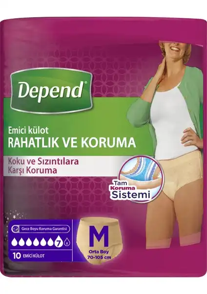 Depend Emici Külot: Konfor ve Güvenliği Bir Arada Sunan Ürün
