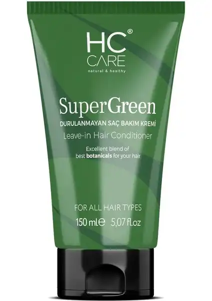 HC Care Super Green Durulanmayan Saç Bakım Kremi İncelemesi ve Kullanım Avantajları