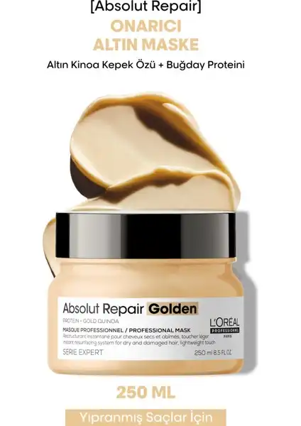L'oreal Professionnel Absolut Repair Yıpranmış Saçlar için Onarıcı Maske