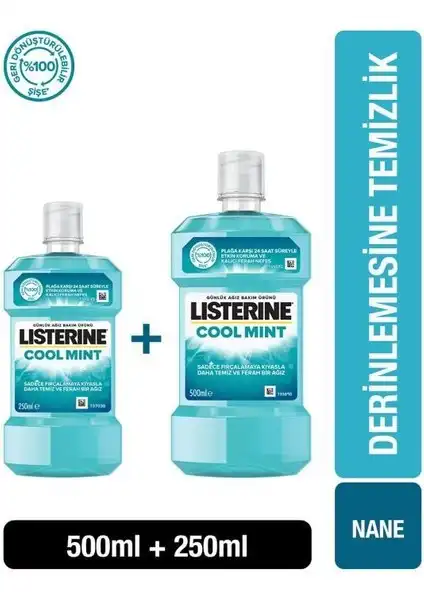 Listerine Cool Mint Ağız Bakım Suyu: Etkili Diş ve Ağız Hijyeni