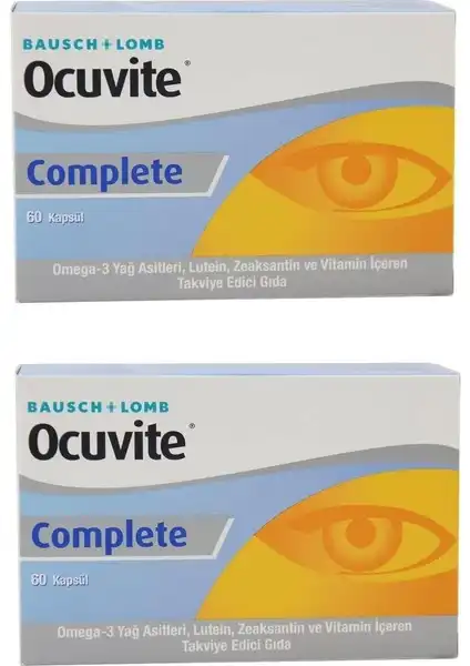 Ocuvite Complete: Göz Sağlığını Destekleyen Zengin İçerikli Takviye