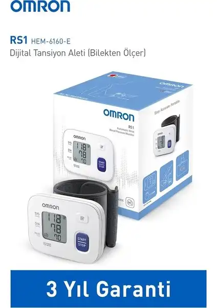 OMRON RS1 Kolay Taşınabilir Bilekten Ölçer Tansiyon Aleti Özellikleri ve Faydaları