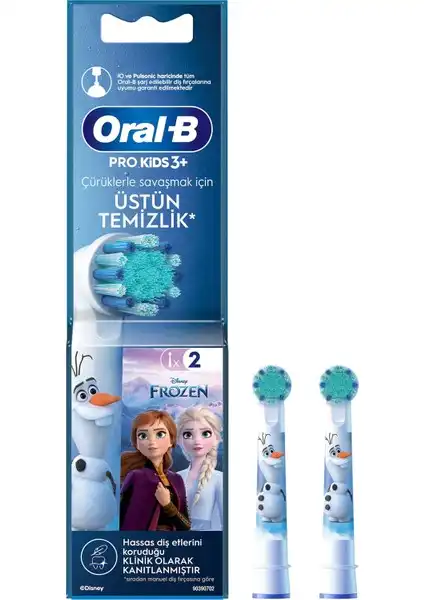 Oral-B Şarjlı Diş Fırçası Yedek Başlığı Frozen: Çocuklar İçin Etkili Temizlik