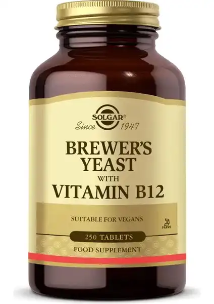 Solgar Bira Mayası ve B12 Vitamin Tabletleri: Sağlıklı Yaşam İçin Doğal Takviye