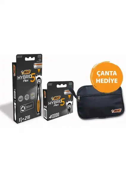 BIC Flex 5 Tıraş Bıçağı: Konforlu ve Etkili Tıraş Deneyimi Sunar