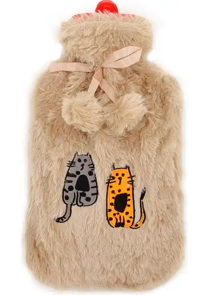 Biggdesign Cats in İstanbul Peluş Sıcak Su Torbası ile Kışa Hazırlanın