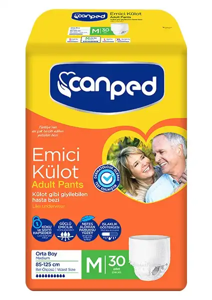 Canped Emici Külot Orta Boy Hasta Bezi: Kullanım ve Avantajları
