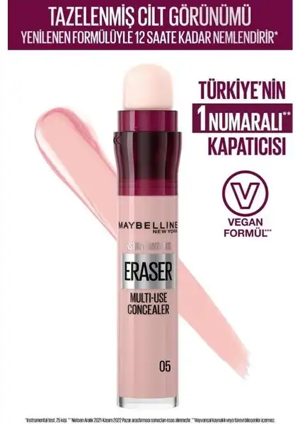 Instant Anti Age Kapatıcı: Yüksek Kapatıcılık ve Aydınlatıcı Etki Sunar