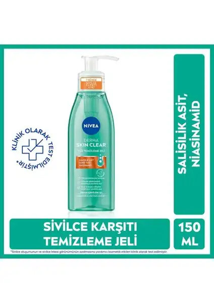 NIVEA Derma Skin Clear: Sivilce Karşıtı Yüz Temizleme Jeli İncelemesi