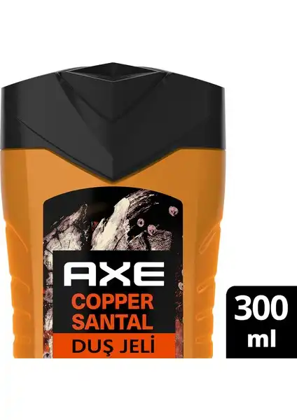 Axe Premium Collection Copper Santal Duş Jeli ile Ferah ve Temiz Bir Deneyim